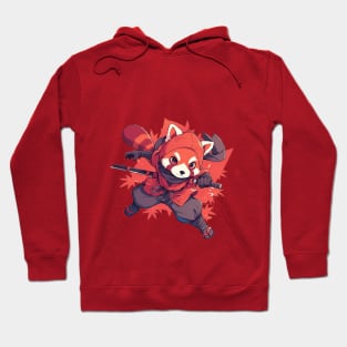 Red Panda Ninja Hoodie